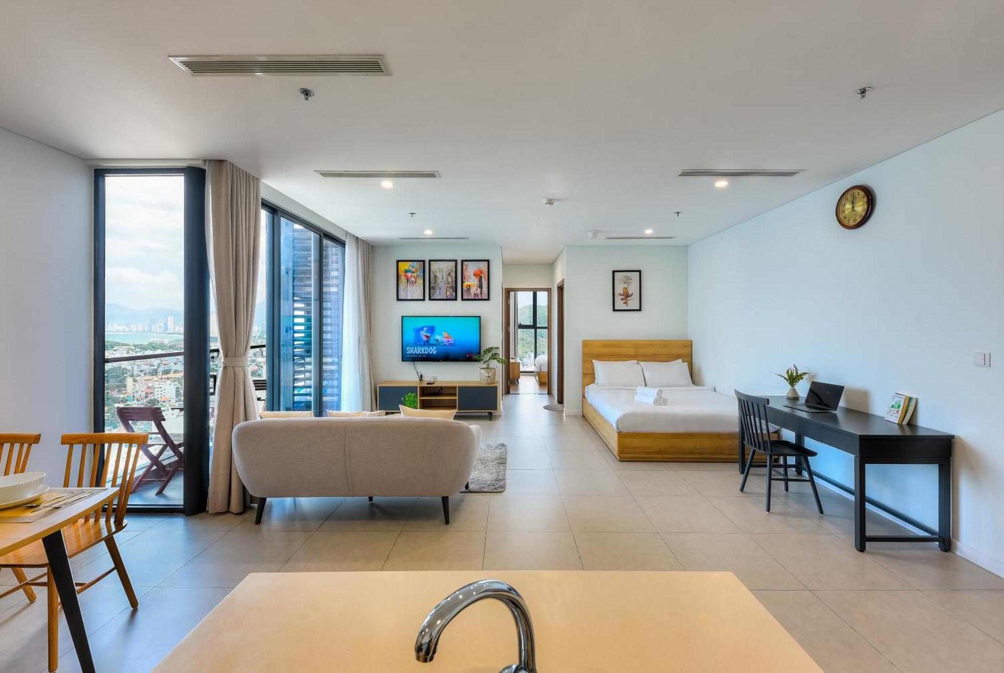 S Lux Apartment Scenia Bay Nha Trang Ngoại thất bức ảnh