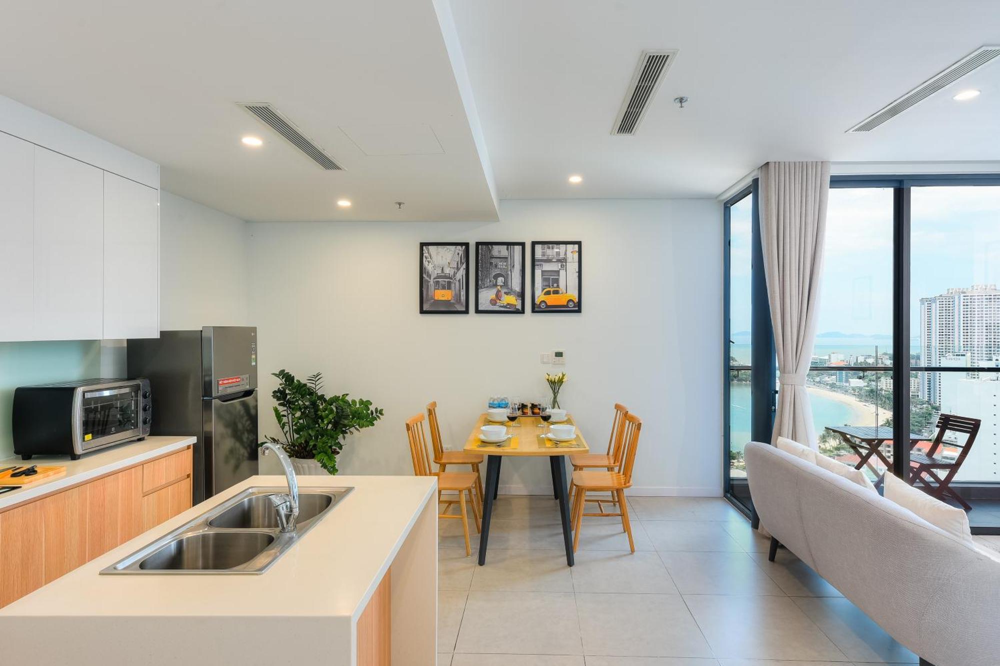 S Lux Apartment Scenia Bay Nha Trang Ngoại thất bức ảnh